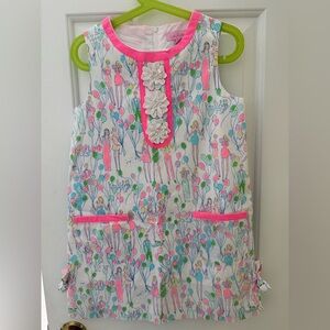 Lilly Pulitzer shift size 7 Holy Grail Pop Balloon Celebration print